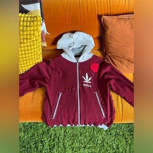 A LOVE MOVEMENT 100% Cashmere Zip Up Hoodie (only worn a couple times)